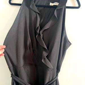 Black pantsuit
